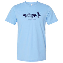 Load image into Gallery viewer, Marquette Teachers - "Puff Script" Adult Blended SS T
