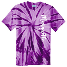 Load image into Gallery viewer, Marquette Teachers - "Vertical" Adult Tie-Dyed Short Sleeve T
