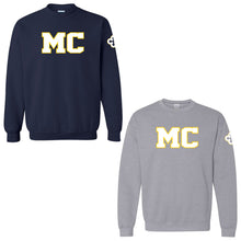 Load image into Gallery viewer, Monte Cassino - &quot;MC&quot; Youth/Adult Crewneck Sweatshirt
