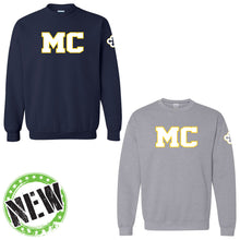 Load image into Gallery viewer, Monte Cassino - &quot;MC&quot; Youth/Adult Crewneck Sweatshirt
