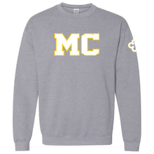 Load image into Gallery viewer, Monte Cassino - &quot;MC&quot; Youth/Adult Crewneck Sweatshirt
