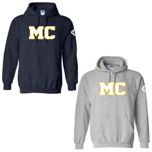 Load image into Gallery viewer, Monte Cassino - &quot;MC&quot; Youth/Adult Hooded Sweatshirt
