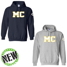 Load image into Gallery viewer, Monte Cassino - &quot;MC&quot; Youth/Adult Hooded Sweatshirt
