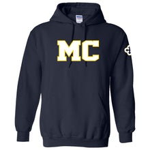 Load image into Gallery viewer, Monte Cassino - &quot;MC&quot; Youth/Adult Hooded Sweatshirt
