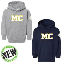 Load image into Gallery viewer, Monte Cassino - &quot;MC&quot; Toddler Hooded Sweatshirt
