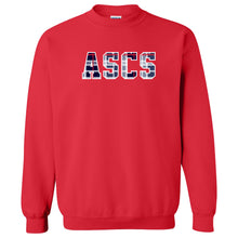 Load image into Gallery viewer, All Saints Catholic School - "Varsity Plaid" Youth/Adult Crewneck Sweatshirt
