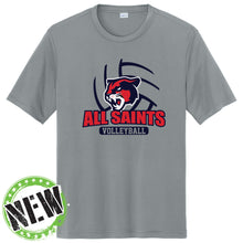 Load image into Gallery viewer, All Saints Catholic School - &quot;Athletic Volleyball&quot; Youth/Adult Performance SS T
