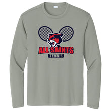 Load image into Gallery viewer, All Saints Catholic School - &quot;Athletic Tennis&quot; Youth/Adult Long Sleeve Performance T
