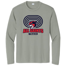 Load image into Gallery viewer, All Saints Catholic School - &quot;Athletic Track&quot; Youth/Adult Long Sleeve Performance T
