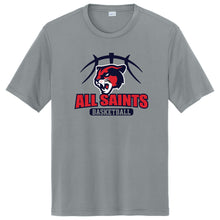 Load image into Gallery viewer, All Saints Catholic School - &quot;Athletic Basketball&quot; Youth/Adult Performance SS T
