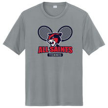 Load image into Gallery viewer, All Saints Catholic School - &quot;Athletic Tennis&quot; Youth/Adult Performance SS T
