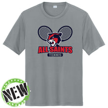 Load image into Gallery viewer, All Saints Catholic School - &quot;Athletic Tennis&quot; Youth/Adult Performance SS T
