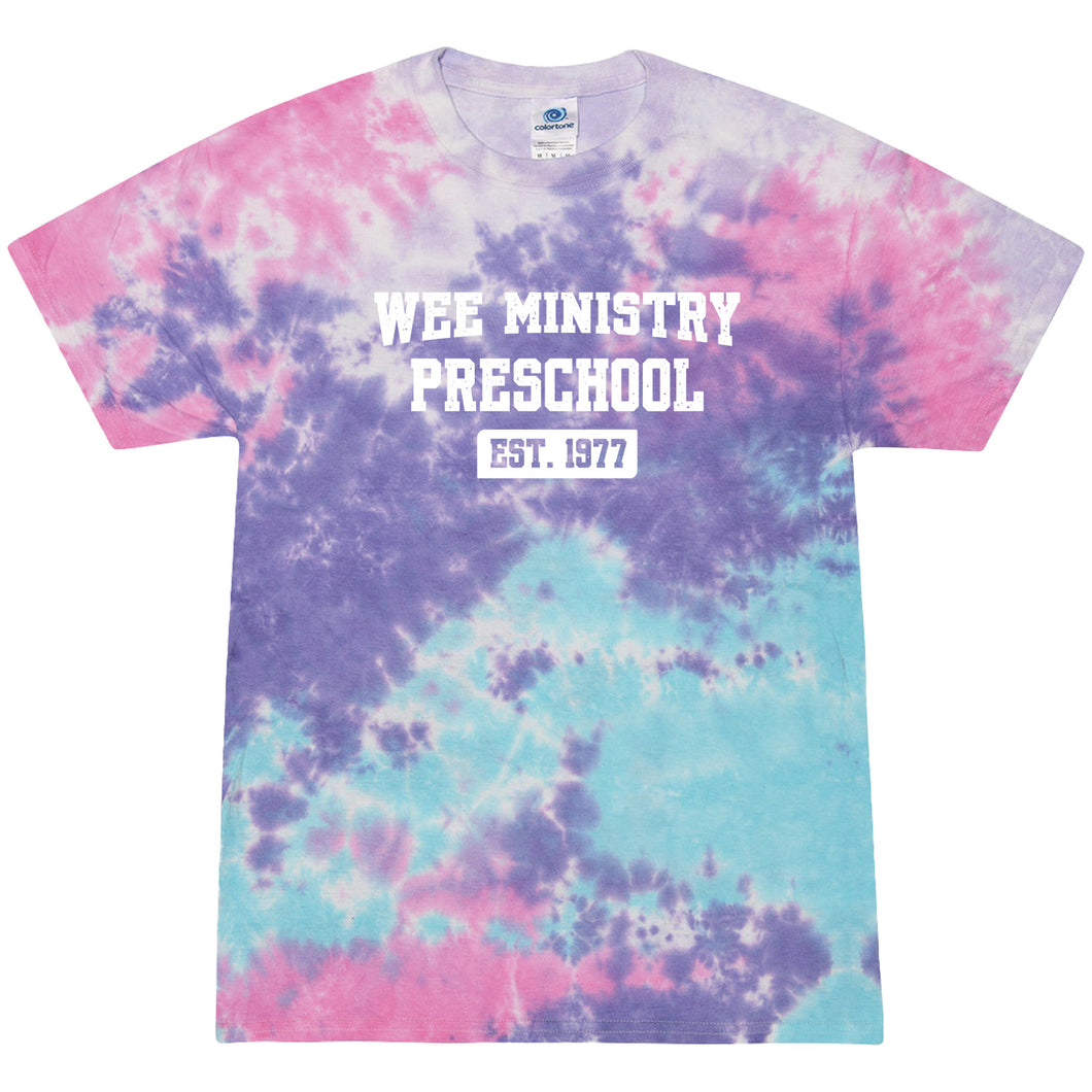 WEE Ministry Preschool - Toddler/Youth/Adult Tie-Dye Short Sleeve T