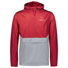 Load image into Gallery viewer, Wright Christian Academy - &quot;Crest&quot; Youth/Adult 1/4 Zip Hooded Packable Pullover
