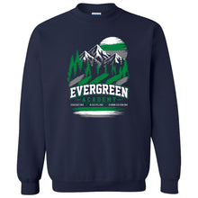 Load image into Gallery viewer, Evergreen Academy - "Summit" Youth/Adult Crewneck Sweatshirt
