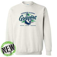 Load image into Gallery viewer, Evergreen Academy - "Roar" Youth/Adult Crewneck Sweatshirt
