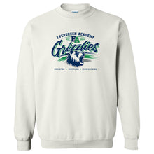 Load image into Gallery viewer, Evergreen Academy - "Roar" Youth/Adult Crewneck Sweatshirt
