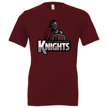 Load image into Gallery viewer, Town &amp; Country School - &quot;Knights&quot; Youth/Adult Fashion Soft Short Sleeve T

