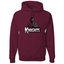 Load image into Gallery viewer, Town &amp; Country School - &quot;Knights&quot; Youth/Adult Hooded Sweatshirt
