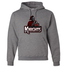 Load image into Gallery viewer, Town &amp; Country School - &quot;Knights&quot; Youth/Adult Hooded Sweatshirt
