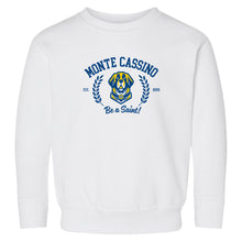 Load image into Gallery viewer, Monte Cassino - "College Bernie" Toddler/Youth/Adult Crewneck Sweatshirt
