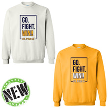 Load image into Gallery viewer, St. Pius X Catholic School - &quot;Go.Fight.Win&quot; Youth/Adult Crewneck Sweatshirt
