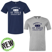 Load image into Gallery viewer, St. Pius X Catholic School - &quot;Property Of&quot; Youth/Adult Blended SS T
