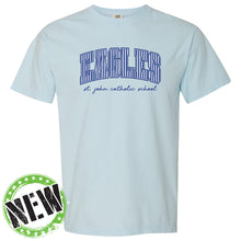 Load image into Gallery viewer, St. John Catholic School - "Eagles Stripes" Youth/Adult Unisex SS T
