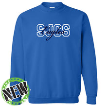 Load image into Gallery viewer, St. John Catholic School - "Block" Youth/Adult Crewneck Sweatshirt

