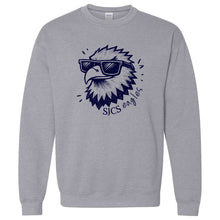Load image into Gallery viewer, St. John Catholic School - "Shades" Youth/Adult Crewneck Sweatshirt
