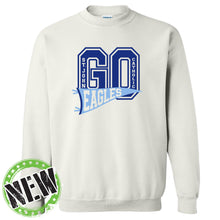 Load image into Gallery viewer, St. John Catholic School - "Go Eagles" Youth/Adult Crewneck Sweatshirt
