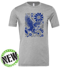 Load image into Gallery viewer, St. John Catholic School - "Eagles Floral" Youth/Adult Blended SS T

