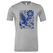 Load image into Gallery viewer, St. John Catholic School - "Eagles Floral" Youth/Adult Blended SS T
