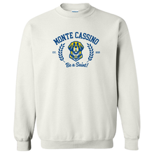 Load image into Gallery viewer, Monte Cassino - "College Bernie" Youth/Adult Crewneck Sweatshirt

