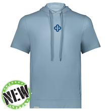 Load image into Gallery viewer, Monte Cassino - "Center Cross" Youth/Adult Midweight Soft Knit SS Hoody
