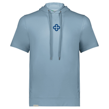 Load image into Gallery viewer, Monte Cassino - "Center Cross" Youth/Adult Midweight Soft Knit SS Hoody

