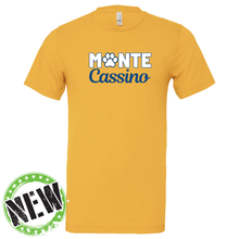 Load image into Gallery viewer, Monte Cassino - "Monte Paw" Toddler/Youth/Adult Blended SS T

