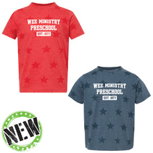 Load image into Gallery viewer, WEE Ministry Preschool - &quot;EST. 1977&quot; Toddler Short Sleeve T
