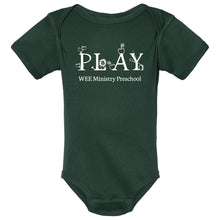 Load image into Gallery viewer, WEE Ministry Preschool - &quot;Play&quot; Infant Onesie
