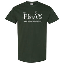 Load image into Gallery viewer, Wee Ministry Preschool - &quot;Play&quot; Youth/Adult Short Sleeve T
