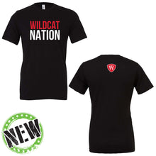 Load image into Gallery viewer, Wright Christian Academy - "Wildcat Nation" Youth/Adult Fashion Soft SS T
