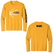 Load image into Gallery viewer, St. Pius X Catholic School - &quot;Shooter Shirt 2025&quot; Youth/Adult Performance LS T
