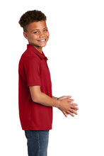 Load image into Gallery viewer, Sport-Tek® YST640 Youth PosiCharge® RacerMesh® Polo
