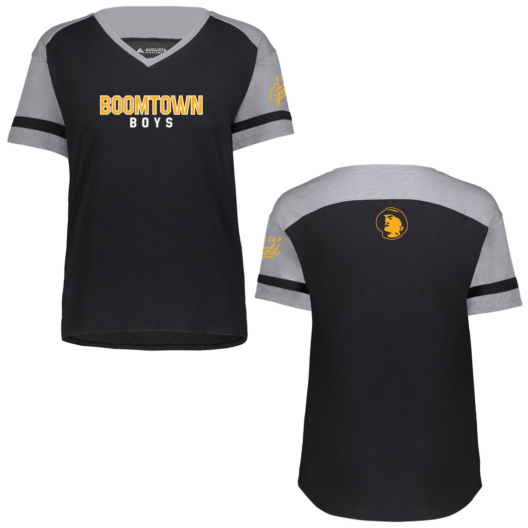 Boomtown Boys Baseball - Ladies Fanatic 2.0 Short Sleeve Shirt