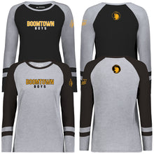 Load image into Gallery viewer, Boomtown Boys Baseball - Ladies Fanatic 2.0 Long Sleeve Shirt
