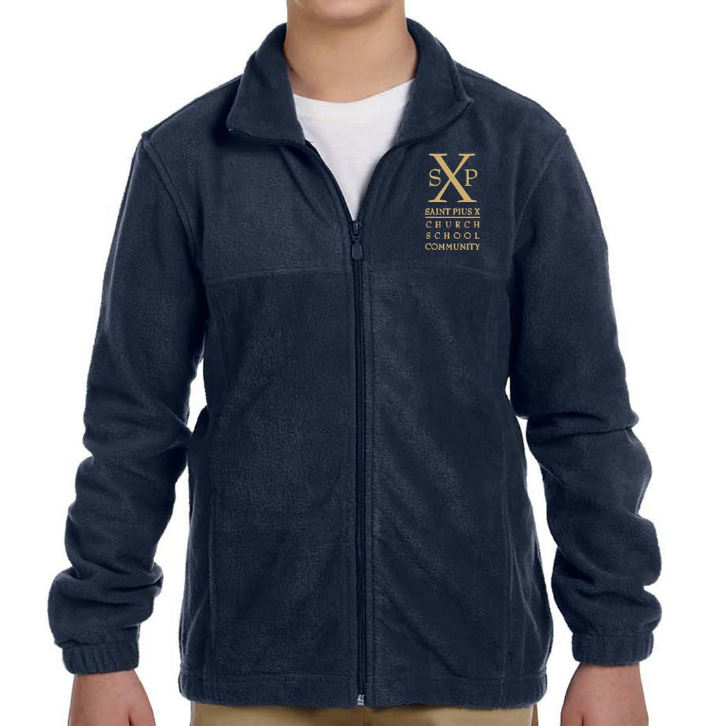 St. Pius X Catholic School - Full Zip Fleece Jacket