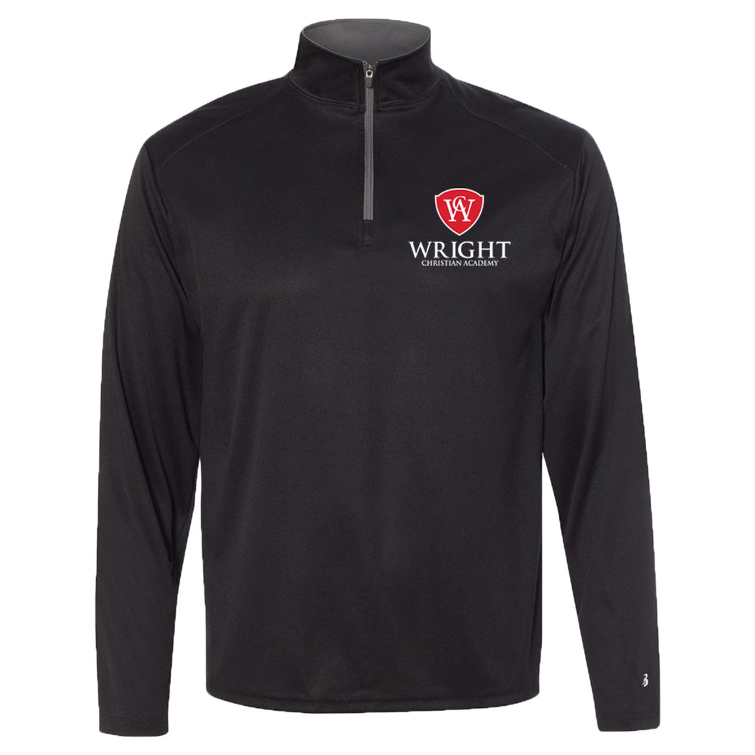 Wright Christian Academy - 1/4 Zip Performance Pullover