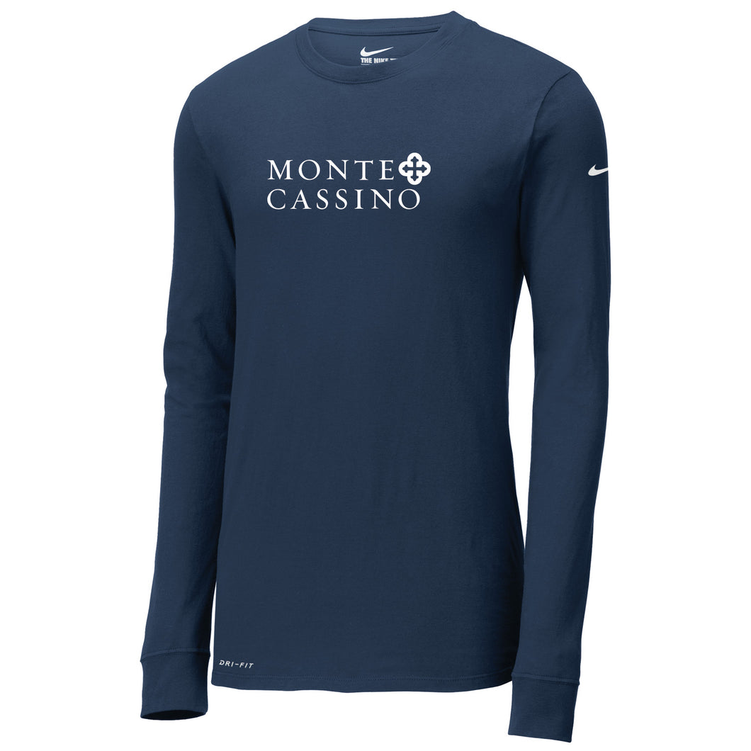 Monte Cassino - Men's Nike Dri-Fit Long Sleeve Tee